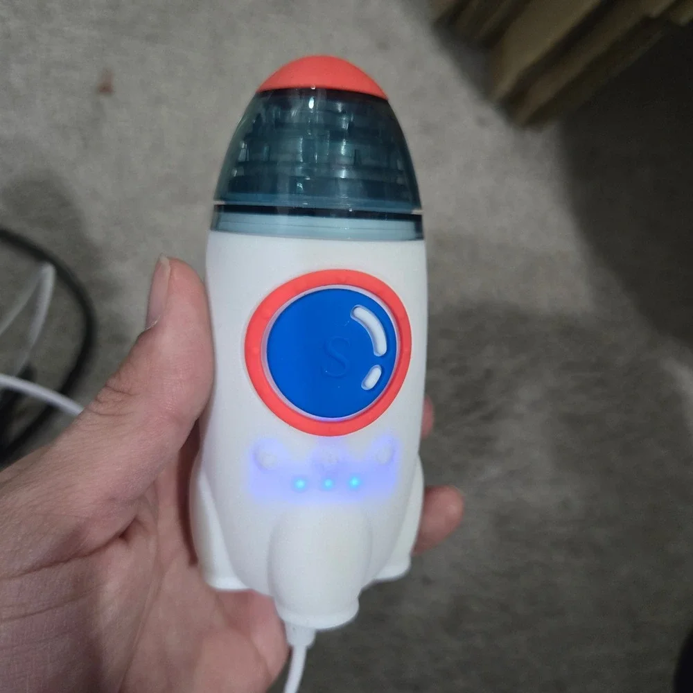 Rocket Baby Nasal Aspirator Electric Rechargeable with Music and Light